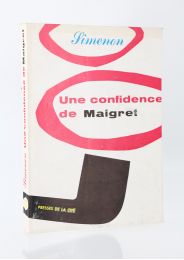 SIMENON : Une confidence de Maigret - Edition Originale - Edition-Originale.com