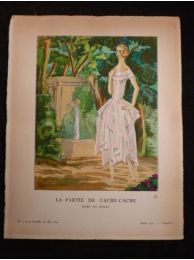 La Partie de cache-cache. Robe en ruban. (La Gazette du Bon ton, n°1. Année 1921 - Planche 1 ) - Prima edizione - Edition-Originale.com