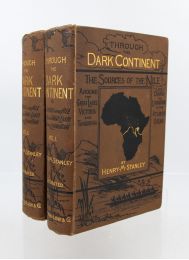 STANLEY : Through the dark continent or the sources of the Nile around the great lakes of equatorial Africa and down the Livingstone river to the atlantic ocean - Erste Ausgabe - Edition-Originale.com