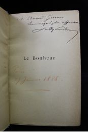 SULLY PRUDHOMME : Le bonheur - Autographe, Edition Originale - Edition-Originale.com