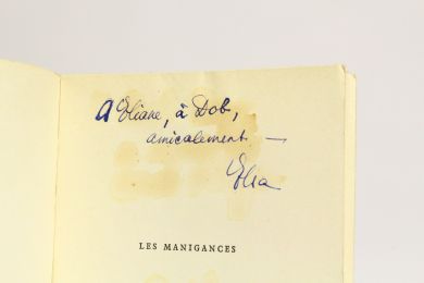 TRIOLET : Les manigances. Journal d'une égoïste - Signiert, Erste Ausgabe - Edition-Originale.com