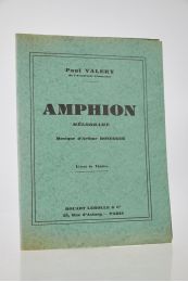 VALERY : Amphion - Erste Ausgabe - Edition-Originale.com