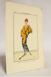 Costumes parisiens. Manteau de Putois à col de Renard (pl.124, Journal des Dames et des Modes, 1913 n°55) - First edition - Edition-Originale.com