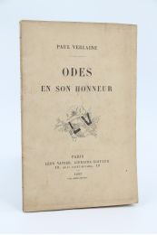 VERLAINE : Odes en son honneur - Prima edizione - Edition-Originale.com