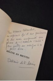 VILAINE : Hélène en miettes - Signed book, First edition - Edition-Originale.com