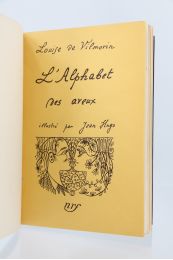 VILMORIN : L'Alphabet des aveux - First edition - Edition-Originale.com