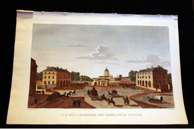 Vue d'optique - Vue de la barrière des Gobelins ou d'Italie - First edition - Edition-Originale.com