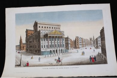 Vue d'optique - Vue de l'Hôtel du Lord Maire à Londres - Edition Originale - Edition-Originale.com