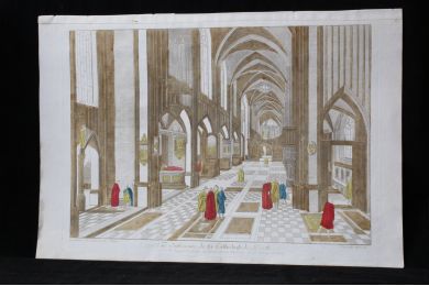 Vue d'optique - Vue intérieure de la cathédrale de Dorth.  - Edition Originale - Edition-Originale.com