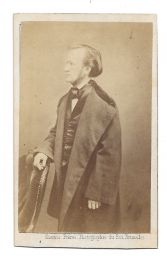 WAGNER : [PHOTOGRAPHIE] Portrait photographique de Richard Wagner - Edition Originale - Edition-Originale.com