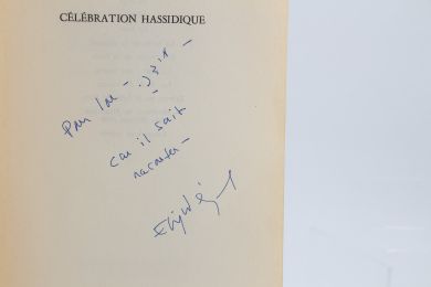 WIESEL : Célébration hassidique, portraits et légendes - Signed book, First edition - Edition-Originale.com