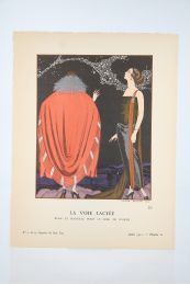 WORTH : La Voie lactée. Robe et manteau pour le soir, de Worth (pl.22, La Gazette du Bon ton, 1921 n°3) - Edition Originale - Edition-Originale.com