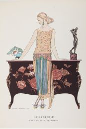 WORTH : Rosalinde. Robe du soir, de Worth (pl.75, La Gazette du Bon ton, 1922 n°10) - Edition Originale - Edition-Originale.com