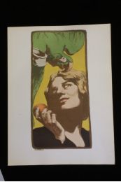 YANK : L'Estampe Moderne. La femme au perroquet. Lithographie Originale - First edition - Edition-Originale.com