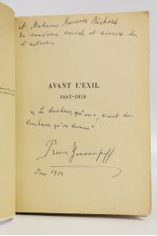 YOUSSOUPOFF PRINCE : Avant l'exil 1887-1919 - Signed book - Edition-Originale.com