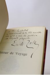 ZOLA : Retour de voyage. - Lettre du capitaine Tanera sur la débâcle - Autographe, Edition Originale - Edition-Originale.com