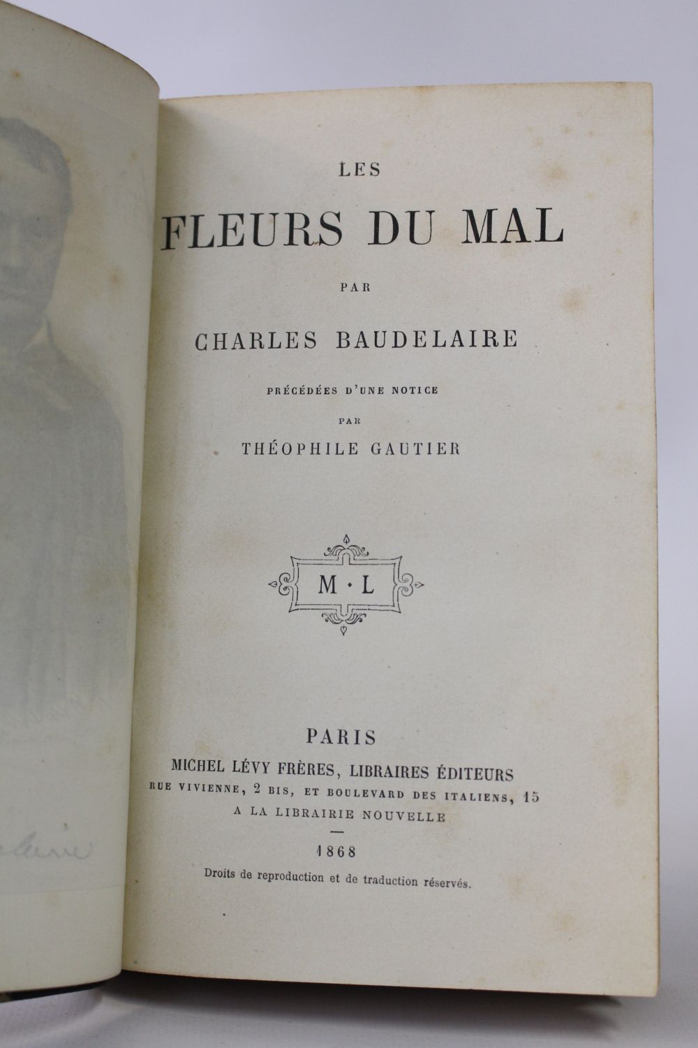 BAUDELAIRE : Les fleurs du mal - First edition - Edition-Originale.com