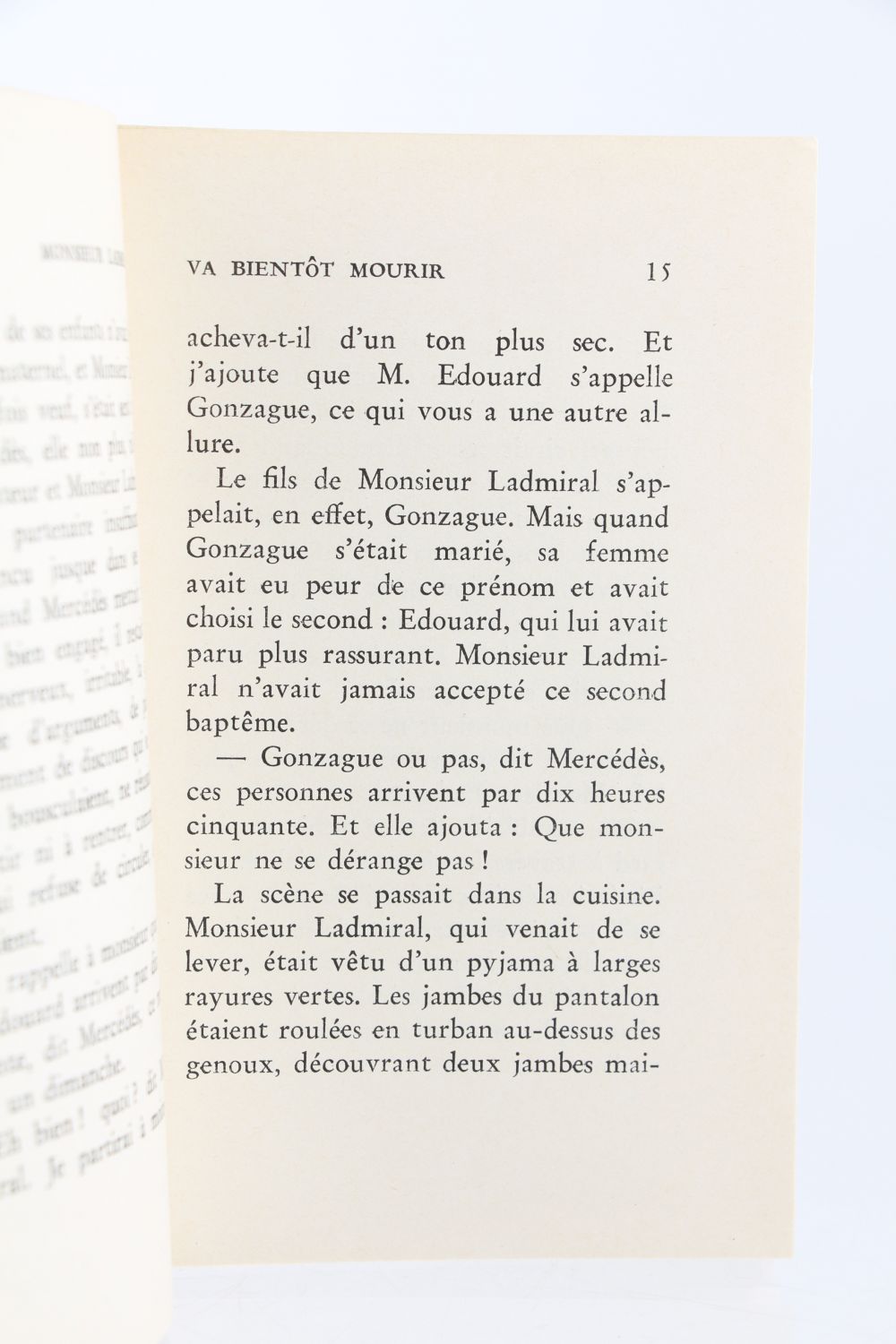 BOST : Monsieur Ladmiral va bientôt mourir - First edition - Edition ...