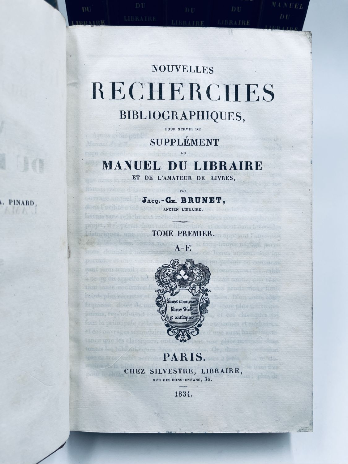 Manuel du libraire et de l'amateur de livres (1864) - Bayerische  Staatsbibliothek