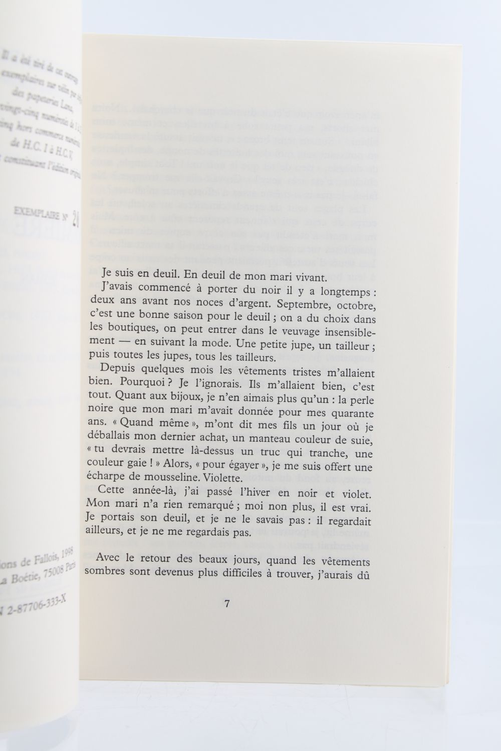 CHANDERNAGOR : La Première Epouse - First edition - Edition-Originale.com