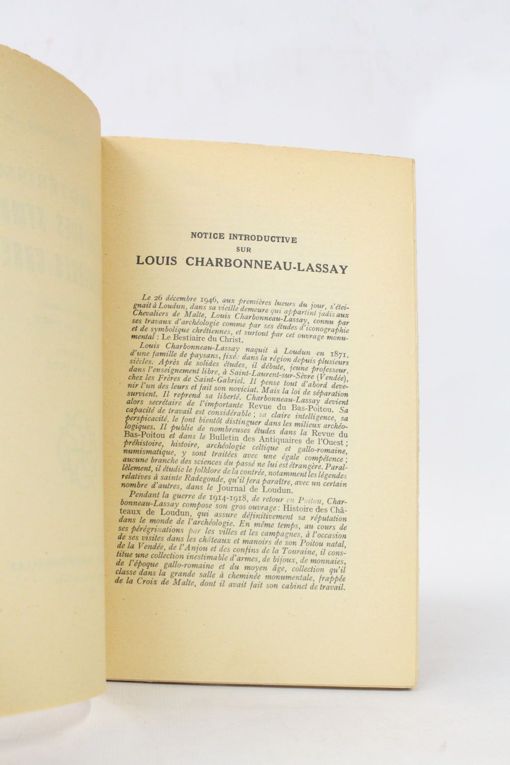 Les Secrets du Tarot: LOUIS CHARBONNEAU-LASSAY (1871-1946)