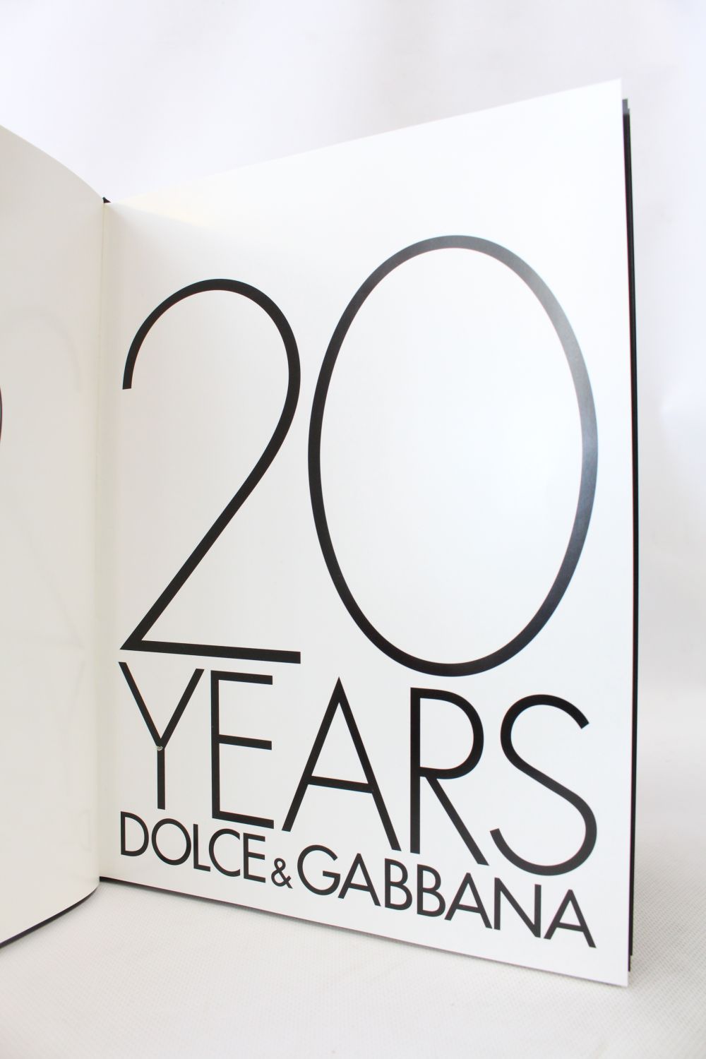 DOLCE : 20 years. Dolce & Gabbana - Signed book, First edition -  