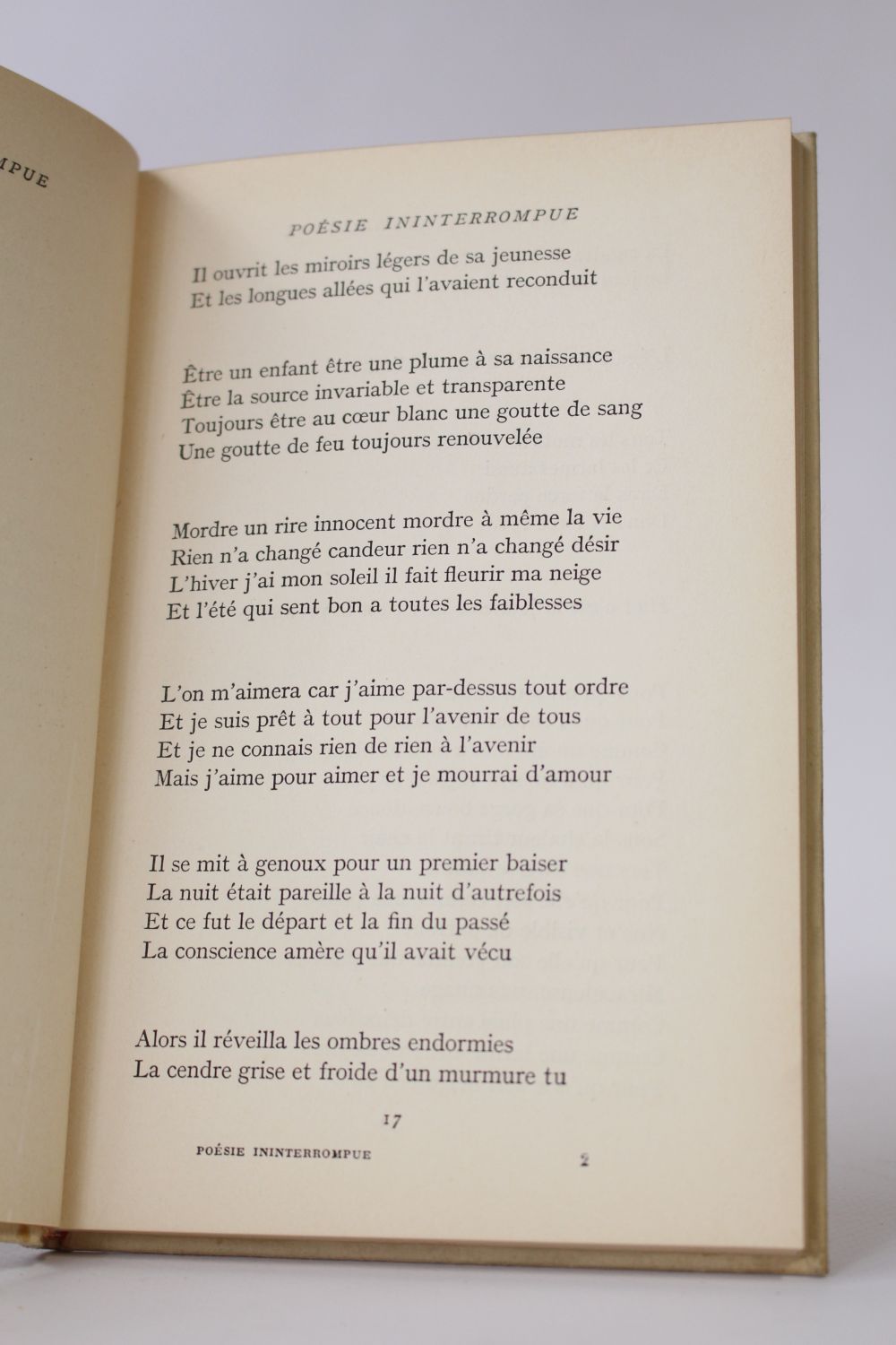 ELUARD : Poésie ininterrompue - First edition - Edition-Originale.com