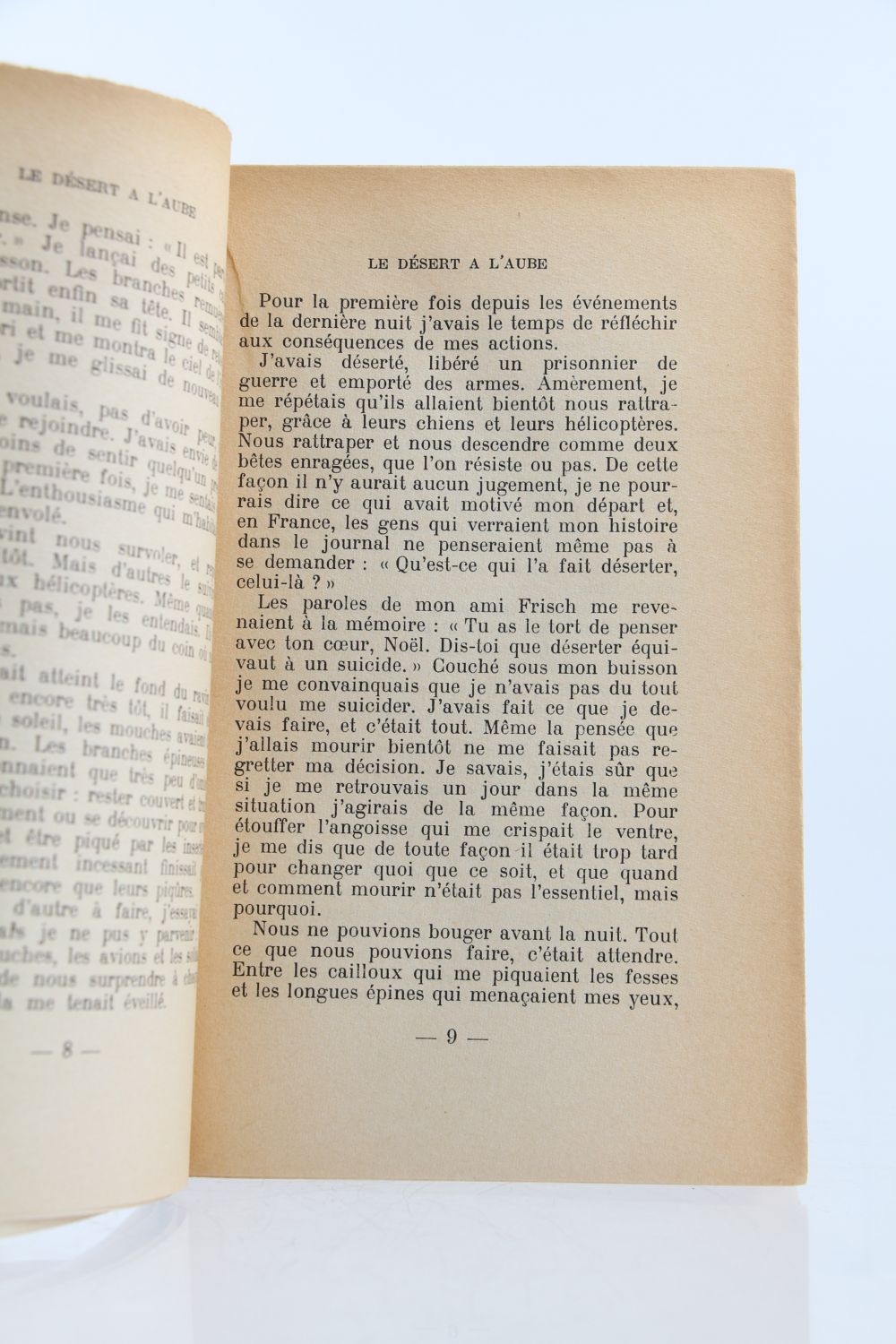 FAVRELIERE : Le Désert à l'Aube - Signed book, First edition - Edition ...