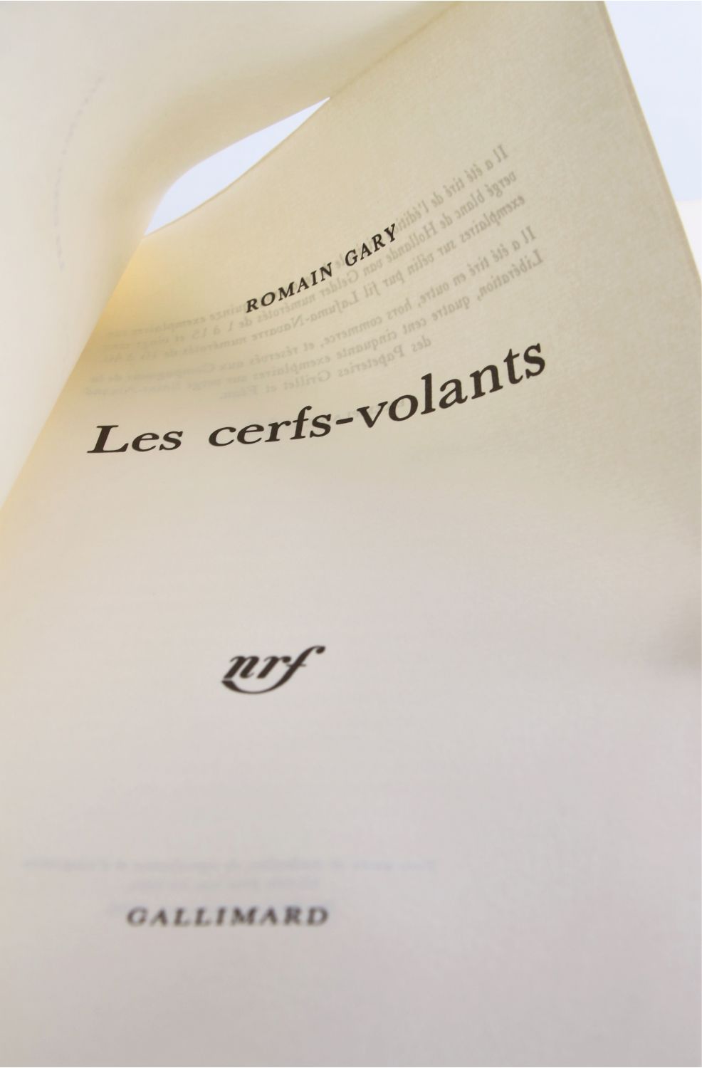 Les Cerfs Volants (French Edition) - Gary, Romain: 9780785926450