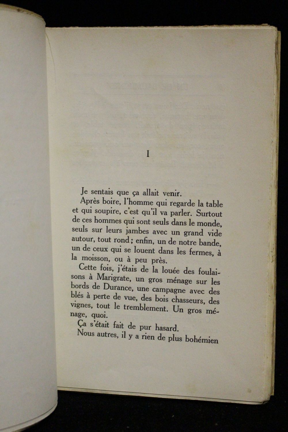 GIONO : Un de Baumugnes - Signed book, First edition - Edition ...