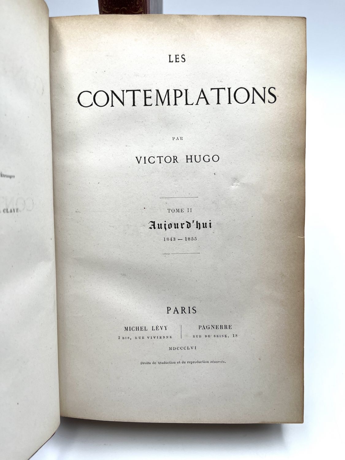 dissertation sur les contemplations de victor hugo