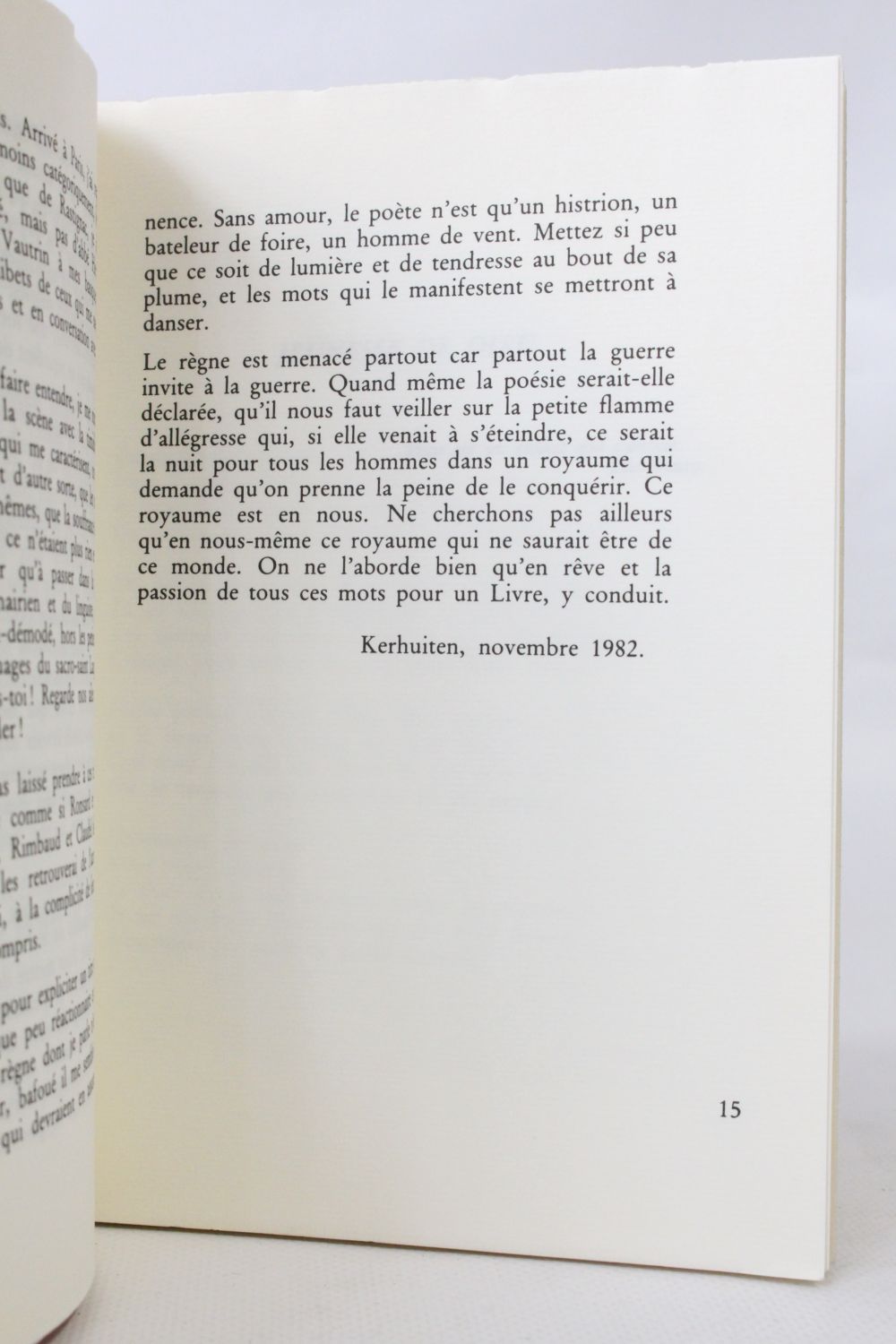 LE QUINTREC : Le règne et le royaume, poèmes - Signed book, First ...