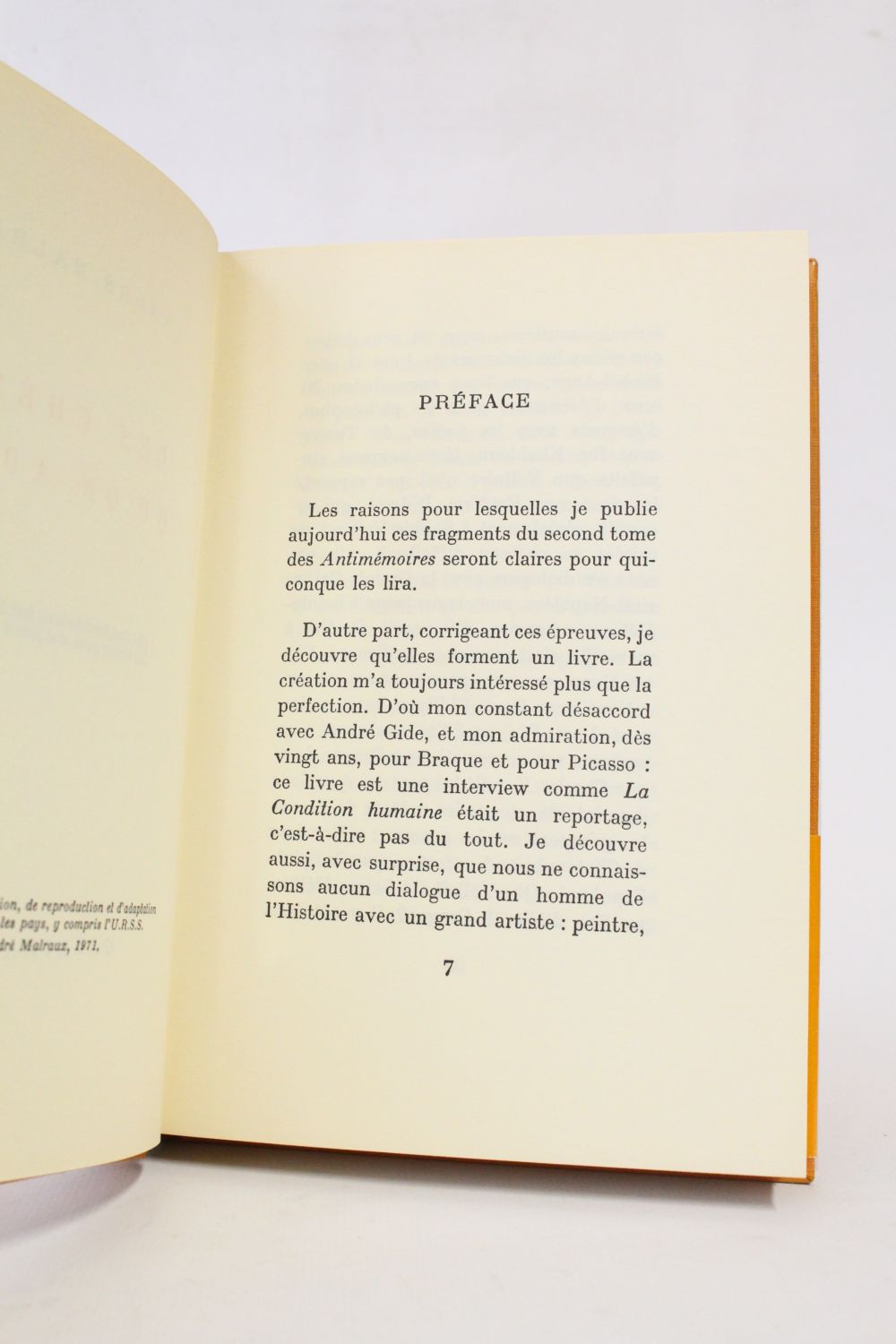 MALRAUX : Les chênes qu'on abat... - Signed book - Edition-Originale.com