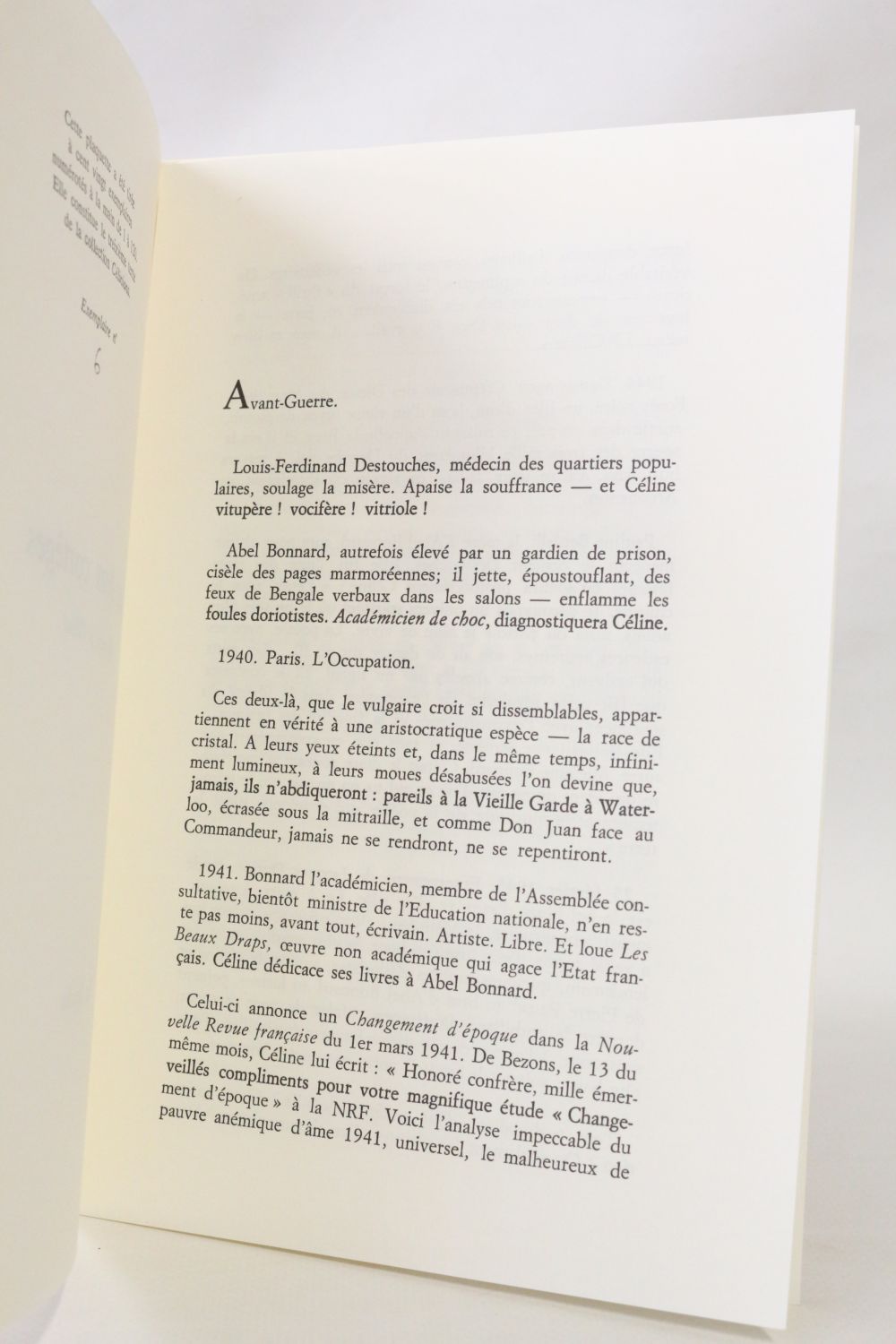 MATHIEU : Les deux cortèges (Bonnard et Céline) - First edition ...
