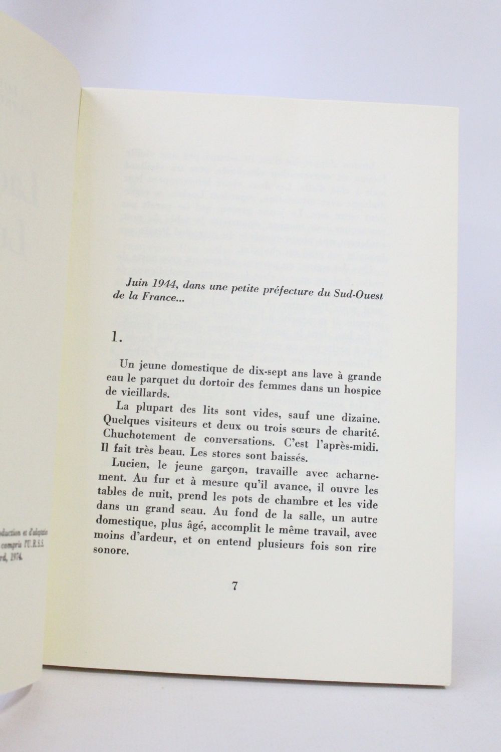 MODIANO : Lacombe Lucien - First edition - Edition-Originale.com