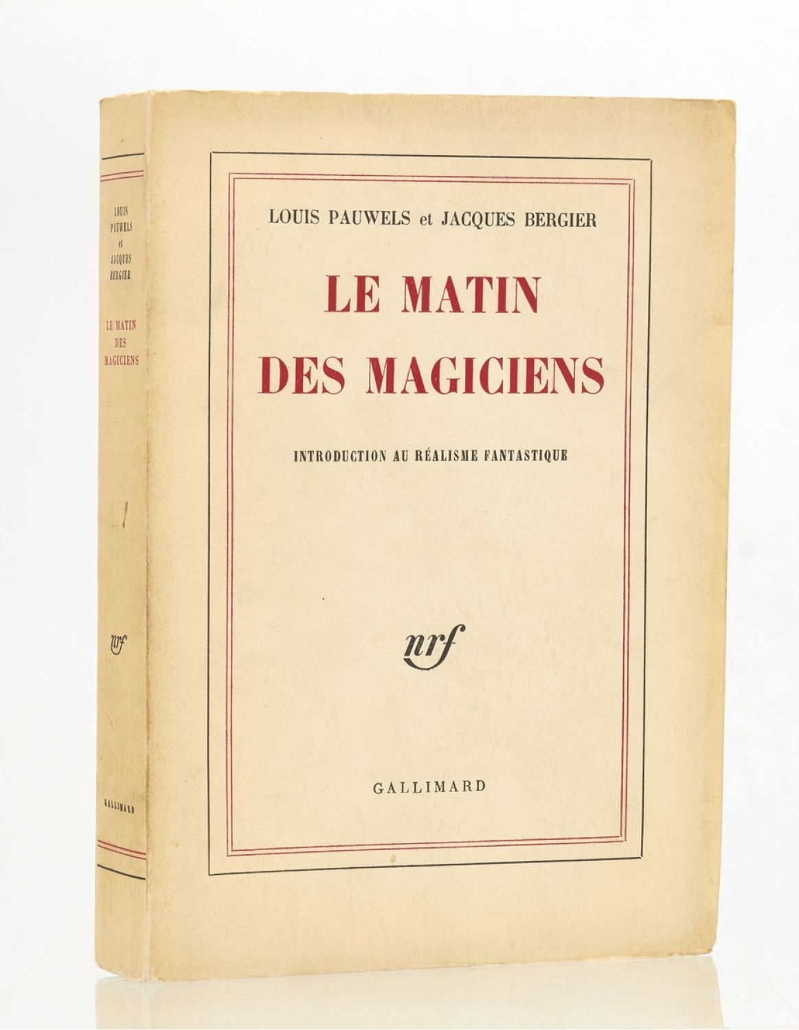PAUWELS : Le matin des magiciens - Signed book, First edition 