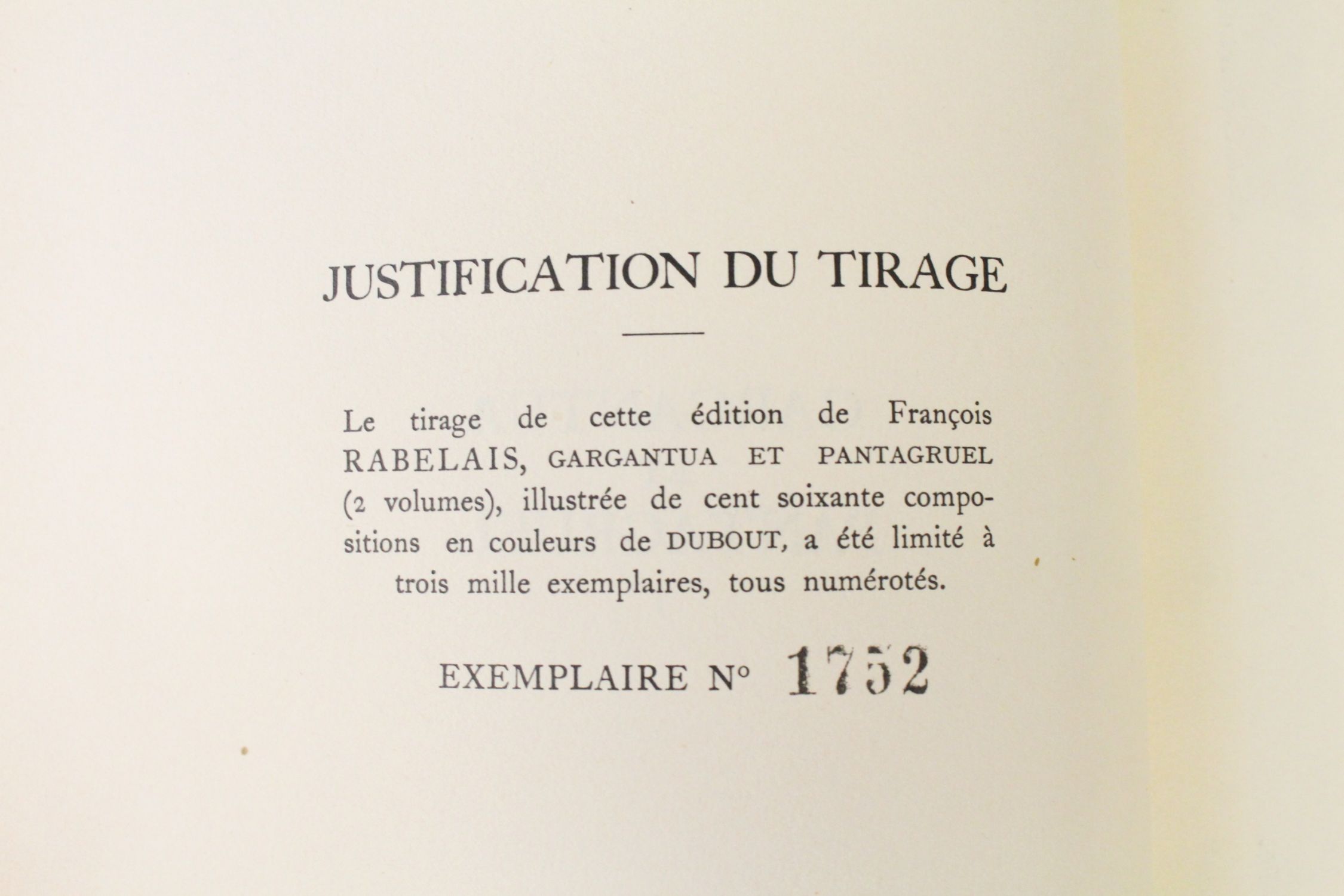 Pré-publicação de Gargântua & Pantagruel, Vol. I. Um clássico