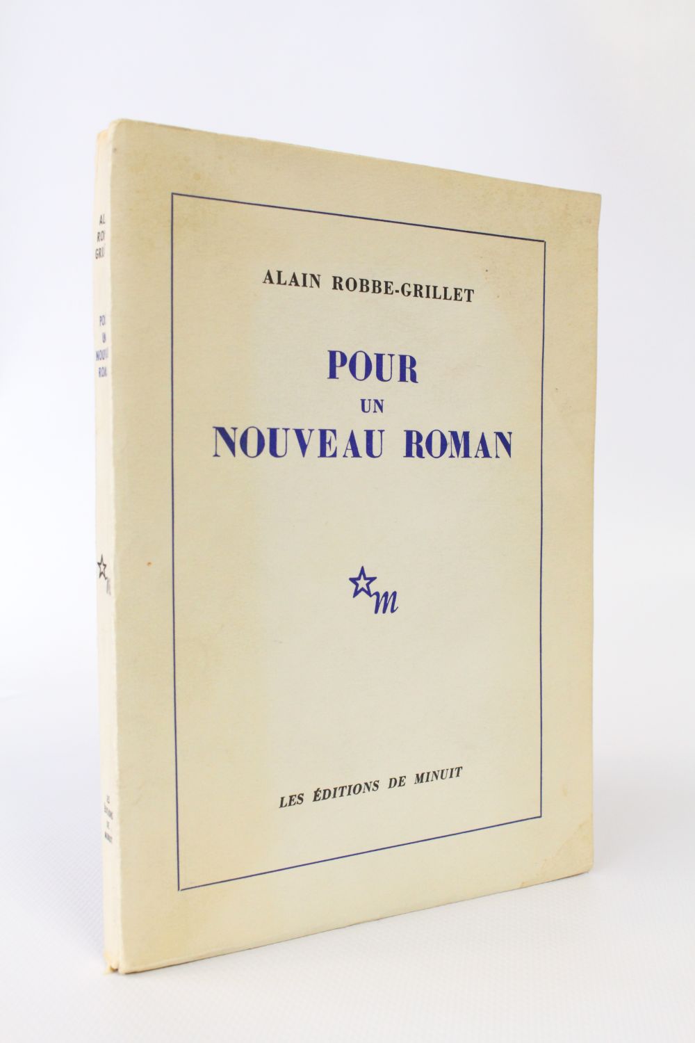 ROBBE-GRILLET Pour un nouveau roman - First edition pic image