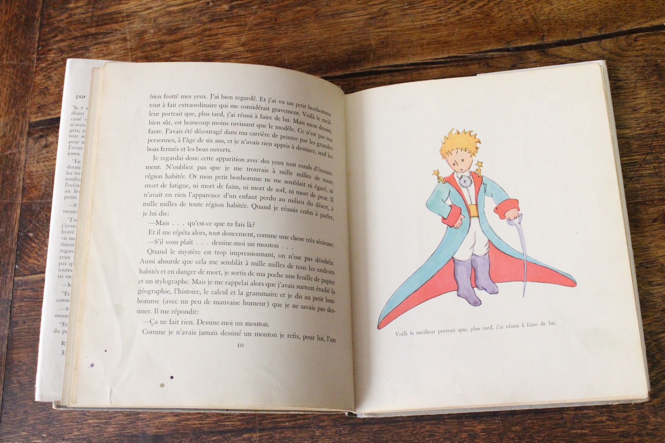 Saint Exupery Le Petit Prince Signiert Erste Ausgabe Edition Originale Com