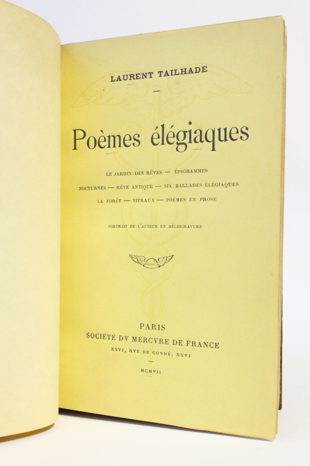 TAILHADE : Poèmes élégiaques - First edition - Edition-Originale.com