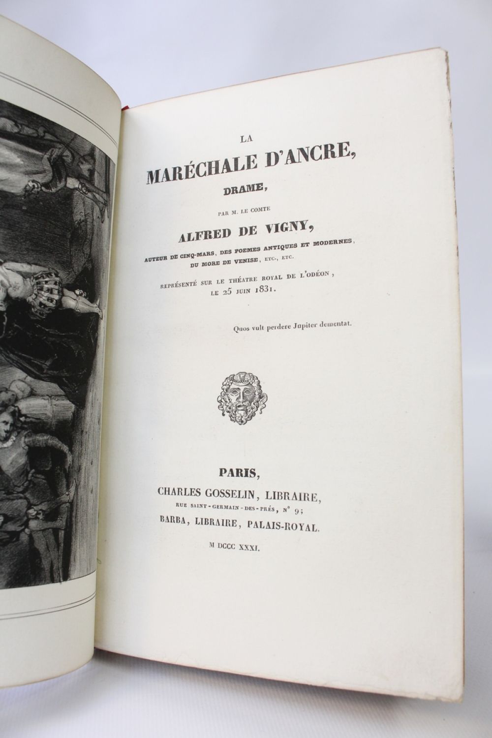 VIGNY : La maréchale d'Ancre - Signed book, First edition - Edition ...