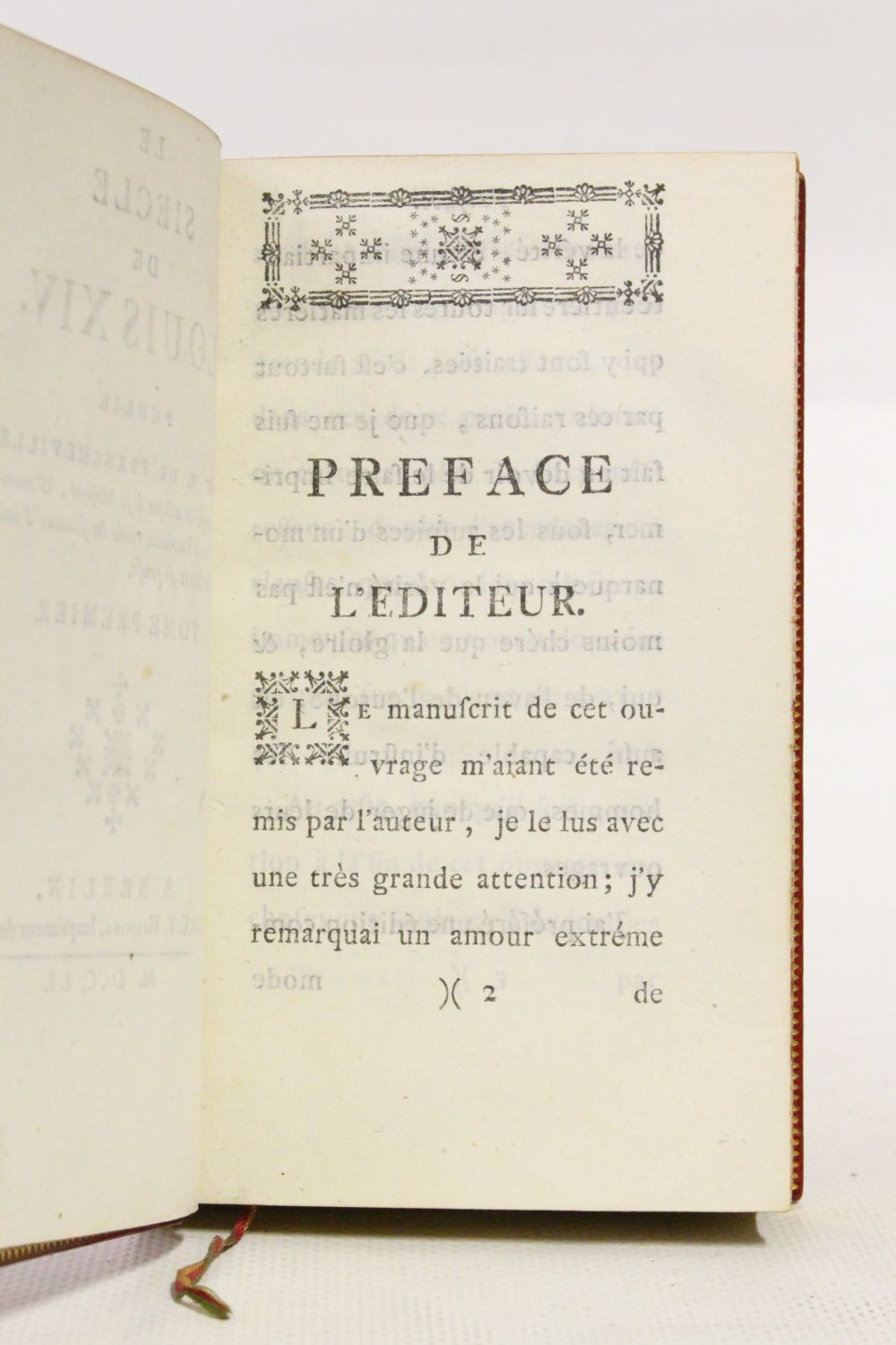 Le Siècle de Louis XIV - Voltaire – Editions Phoenix