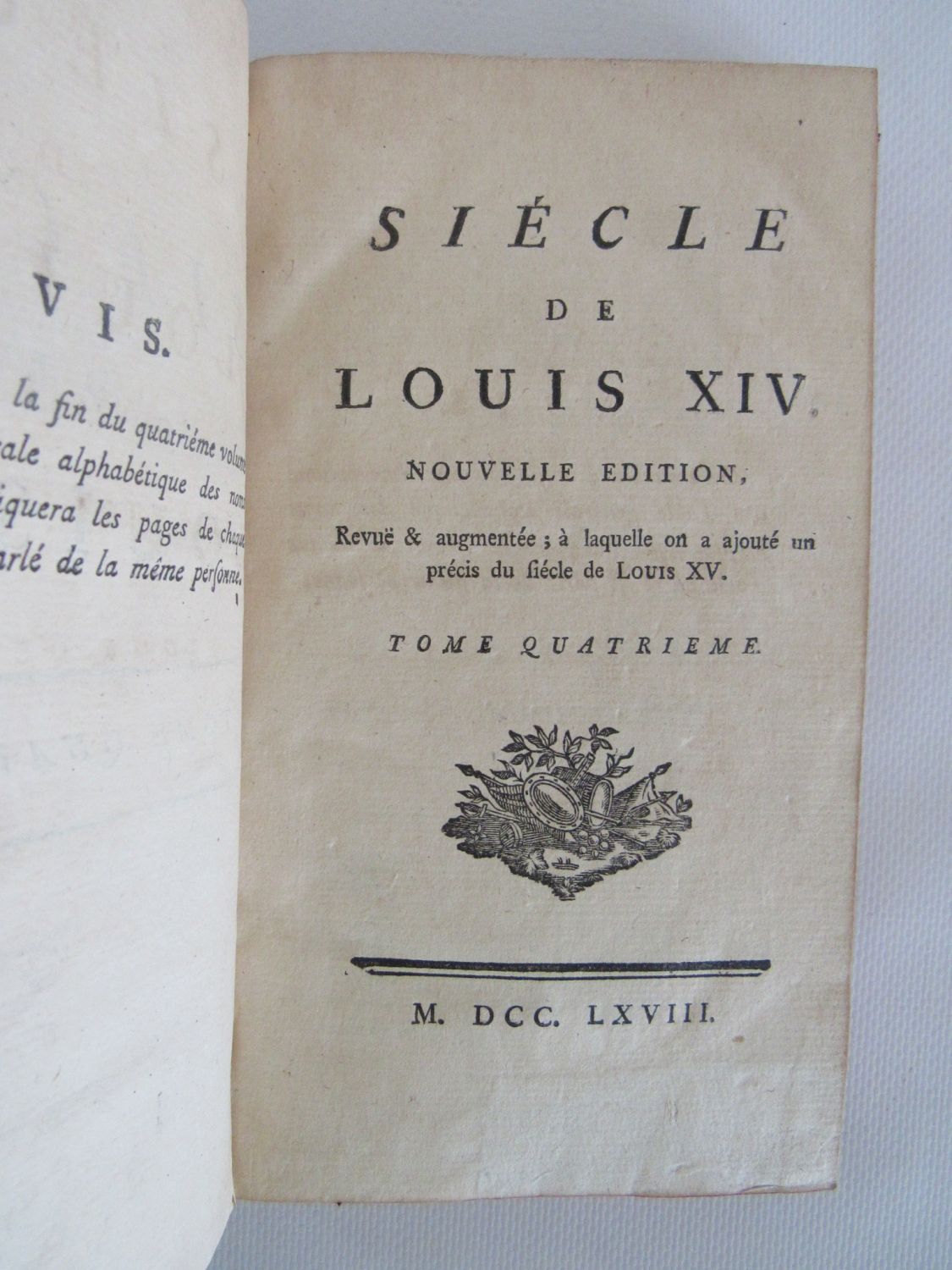 Le Siècle de Louis XIV - Voltaire – Editions Phoenix