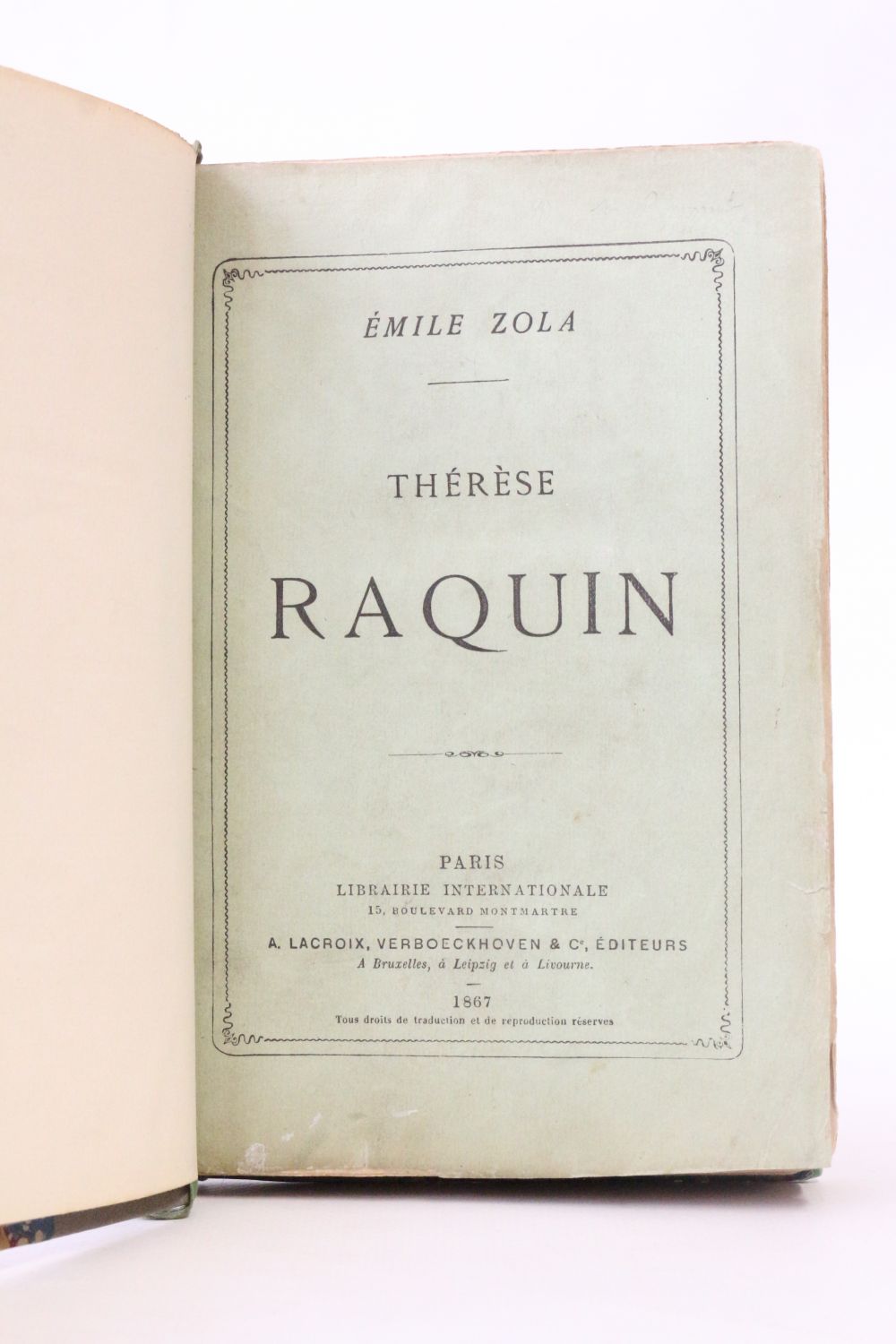 Th'er`ese Raquin (Oxford World's Classics)